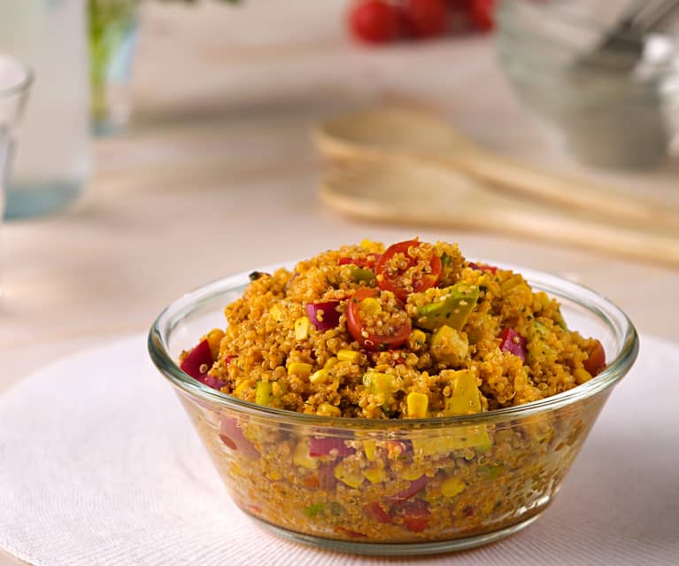 Ensalada de quinoa con verduras y hierbas - Cookidoo® – la plataforma de recetas oficial de