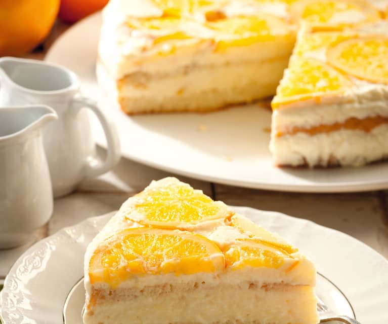 Tarta de naranja