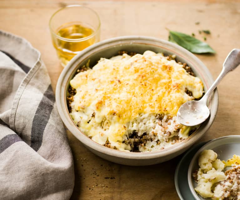 Gratin de chou-fleur au kasha