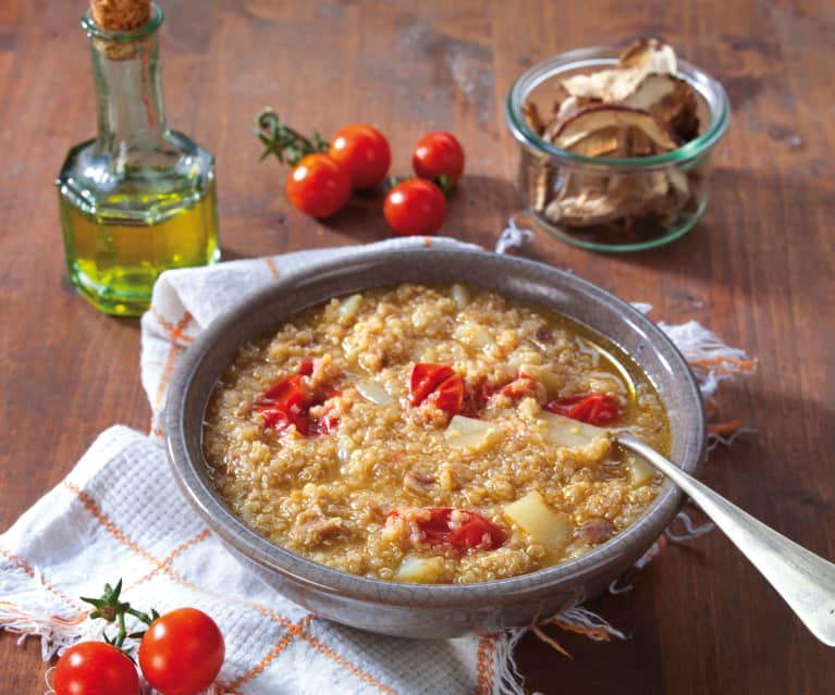 Zuppa di quinoa (senza glutine)