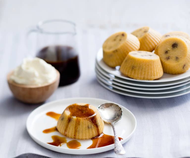 Steamed ginger puddings