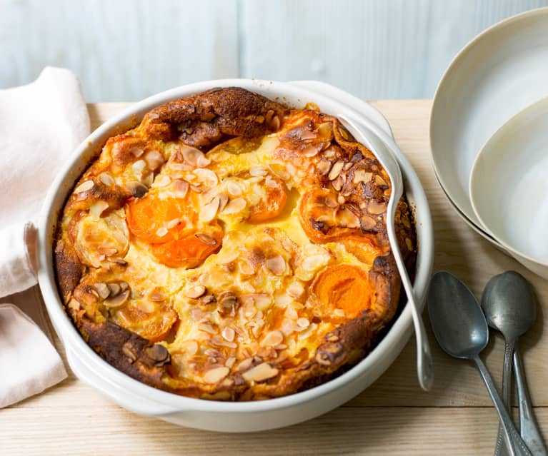 Clafoutis aux abricots et aux amandes