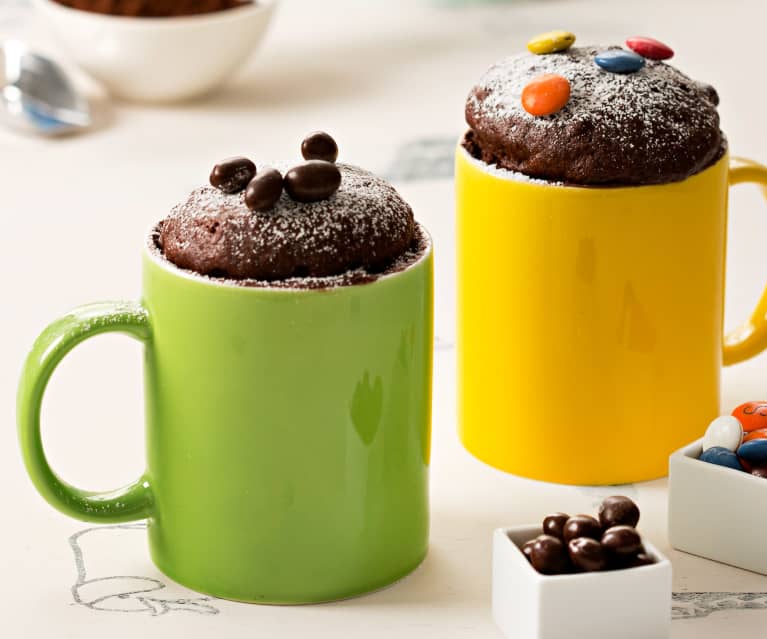 Mug cake de chocolate