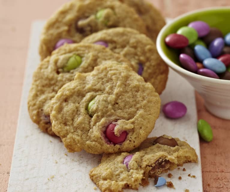 Cookies mit Schokolinsen - Cookidoo® – the official Thermomix® recipe ...