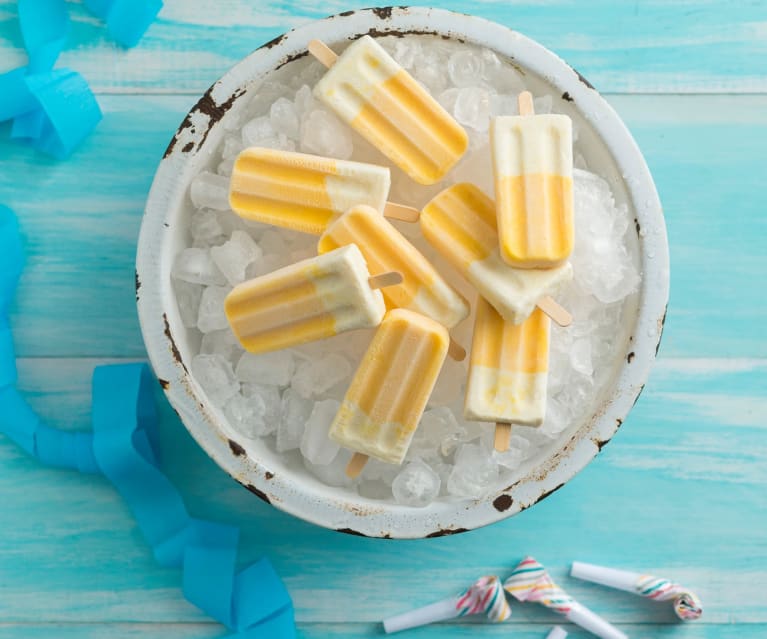 Mango And Banana Smoothie Ice Blocks: Easy in The Thermomix