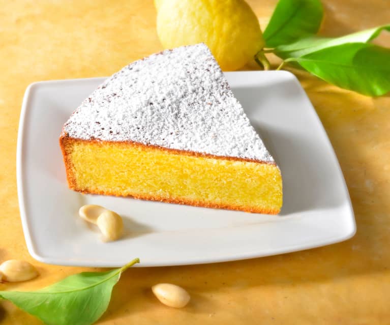 Torta di limone e mandorle