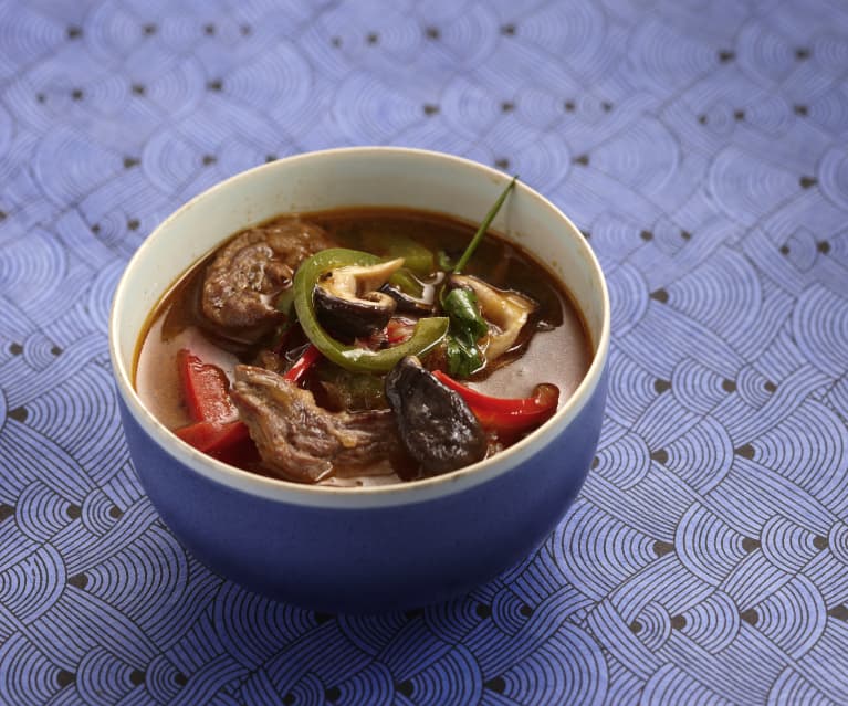 Recette asiatique : soupe de nouilles chinoises au bœuf