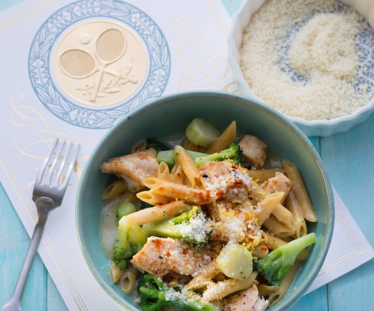 One-Pot-Pasta mit Zitronen-Hähnchen