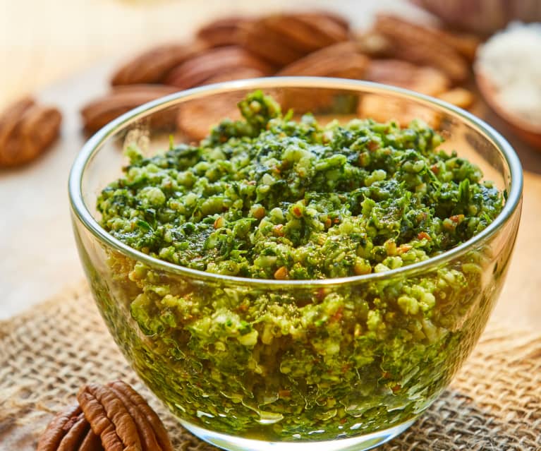 Pesto de espinacas y nueces - Cookidoo® – la plataforma de recetas oficial  de Thermomix®