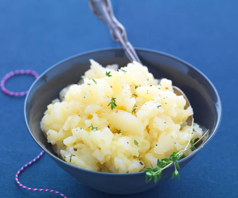 COOKING JULIA : ÉCRASÉE DE POMMES DE TERRE À L'HUILE D'OLIVE