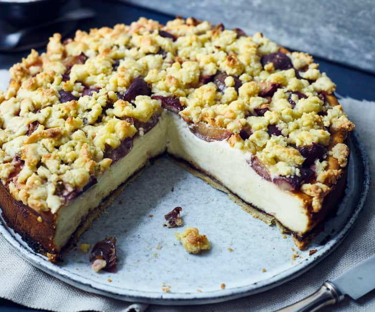 Pflaumen-Streusel-Käsekuchen