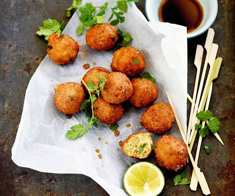 Croquettes de poisson à la thaïe