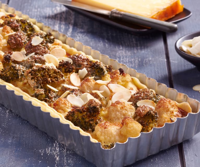 Quiche Au Brocoli Et Au Chou Fleur Cookidoo La Plateforme De