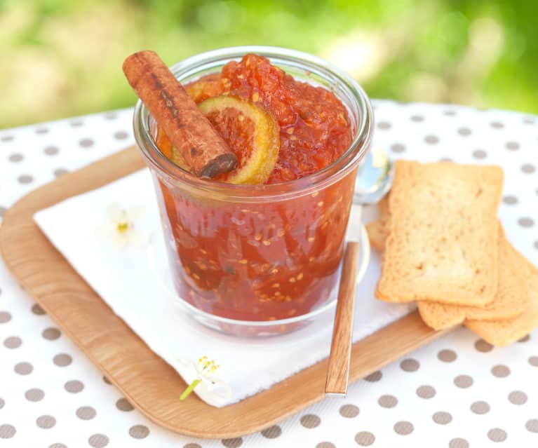 Confiture de tomates aux épices