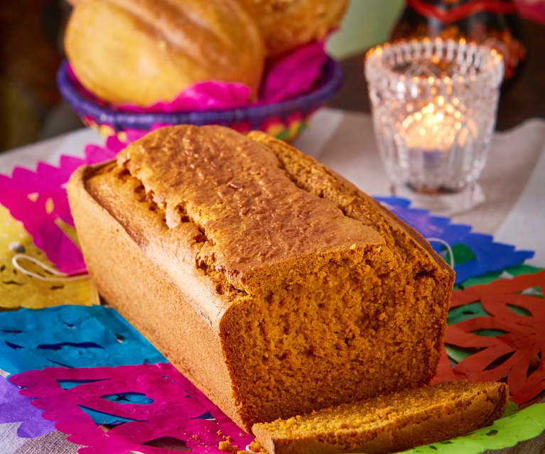 Panqué de calabaza sin gluten