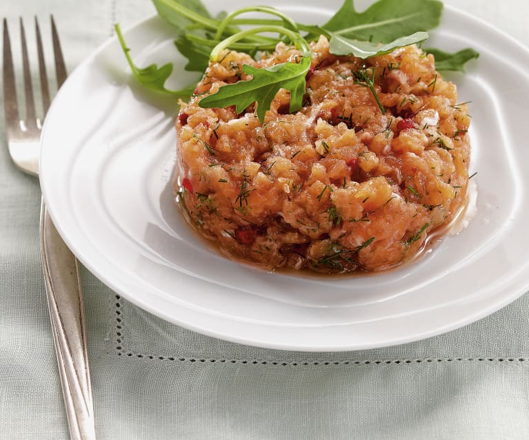 Salmon tartare Salmon tartare