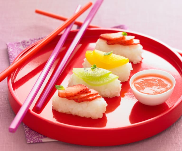 Sushis aux fruits