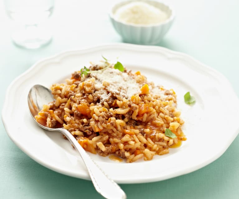 Risotto bolognese