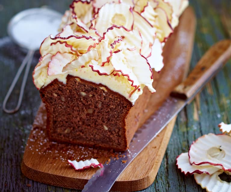 Applebread mit Frischkäsetopping