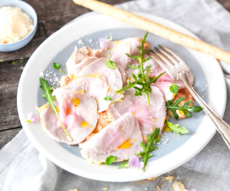 Carpaccio de veau vitello tonnato