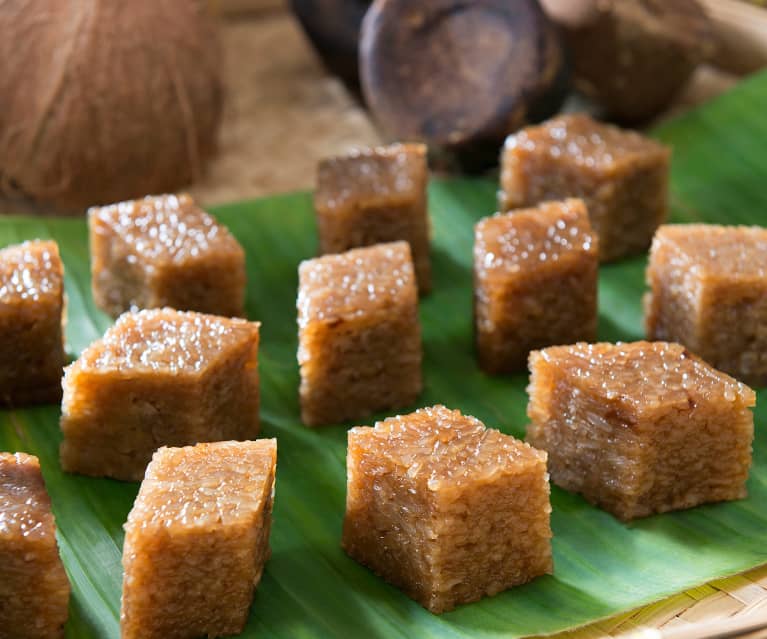 Wajik (palm sugar glutinous rice)