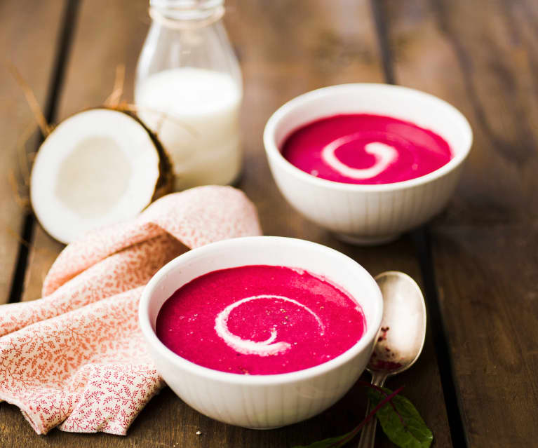 Velouté de betterave rouge et perle du japon - Recettes - EpiSaveurs