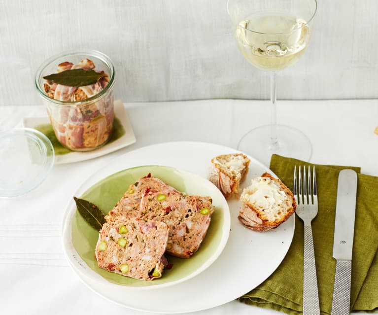 Kaninchen-Terrine