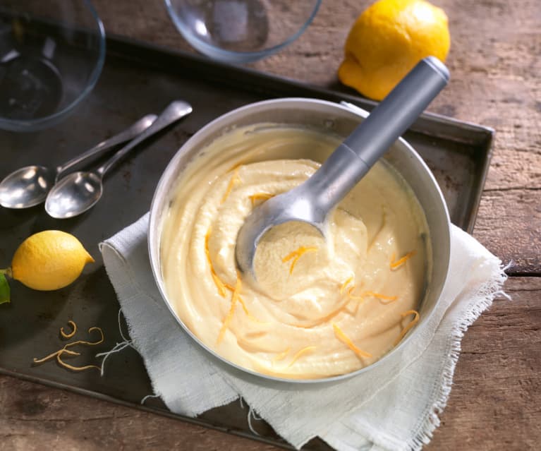 Recette Glace au Citron et au Mascarpone