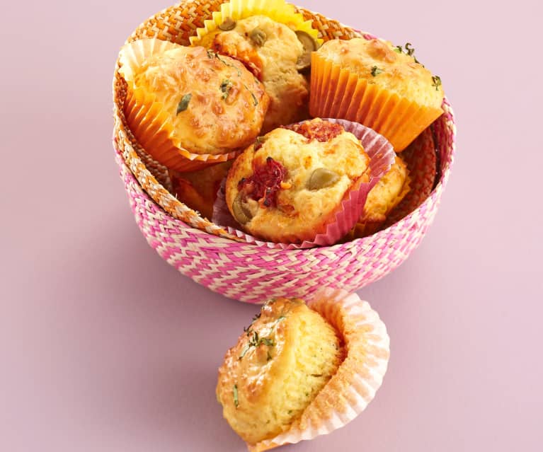 Muffins pistou-pistache