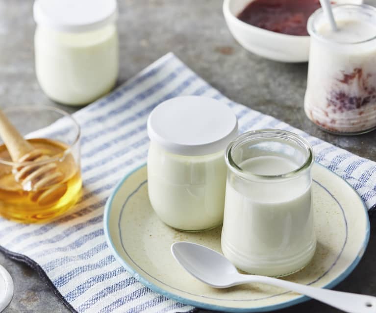 6 pots de yaourt en verre avec couvercle Pots de yaourt pour yaourtière  Thermomix