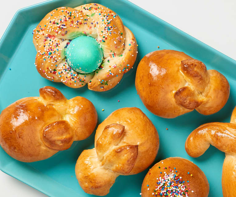 Lemony Bunny Bread Rolls