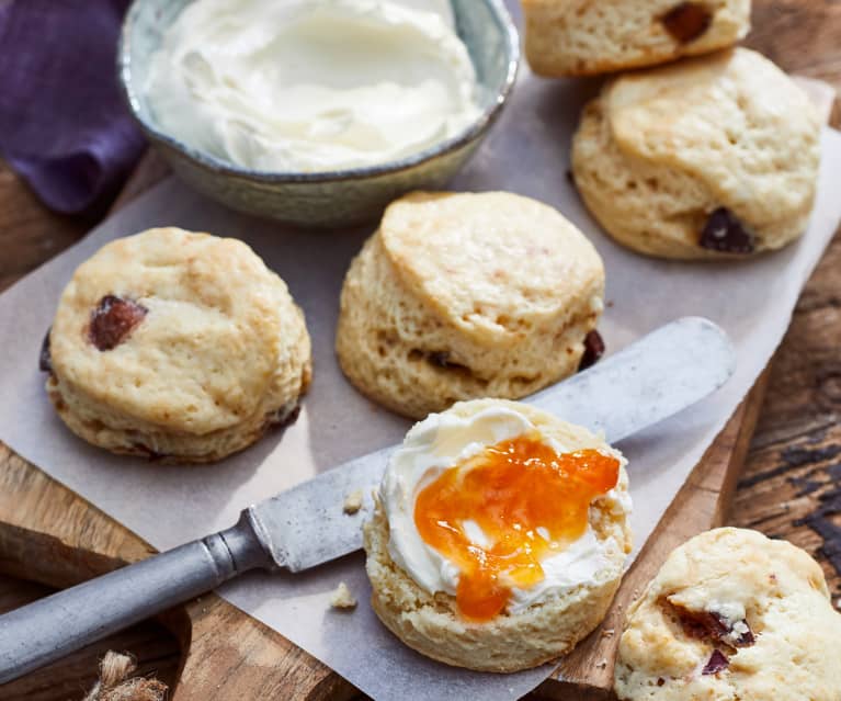 Zwetschgen-Scones