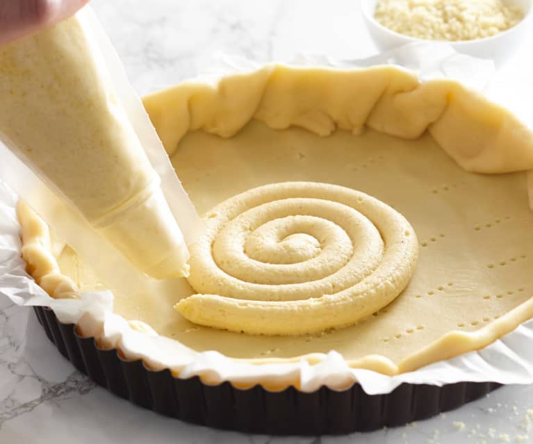 Crème d'amande pour fond de tarte