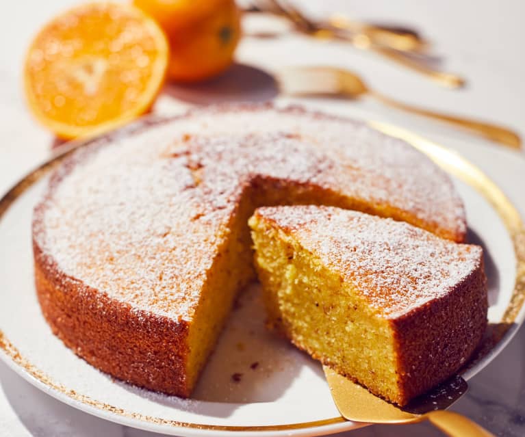 Orangen-Mandel-Kuchen