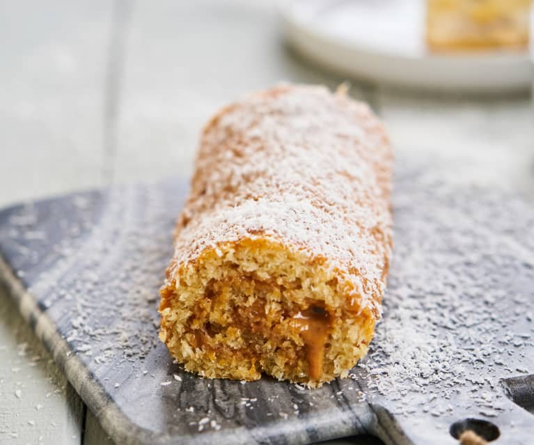 Torta de leite condensado e coco