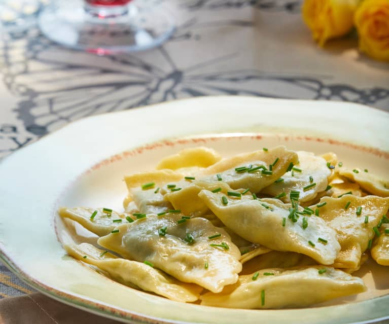 Tortellinis de pollo