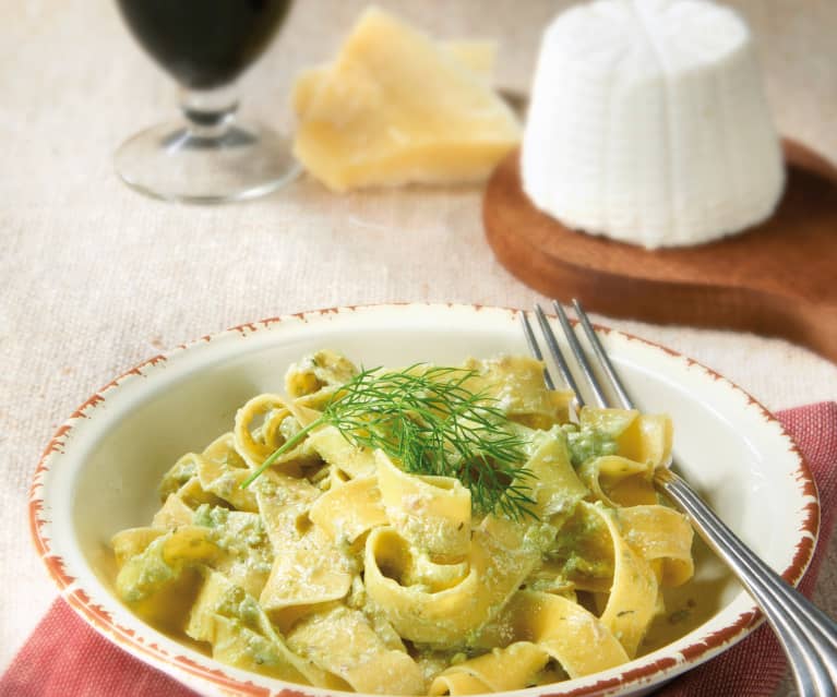 Pappardelle con macco di fave fresche - Cookidoo® – the official Thermomix® recipe  platform