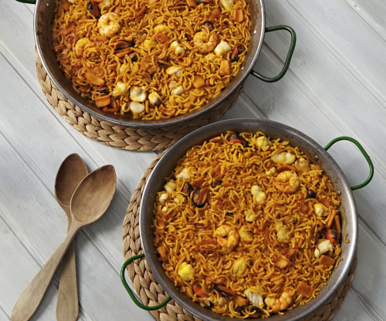 Fideuá de Marisco — Paella Auténtica