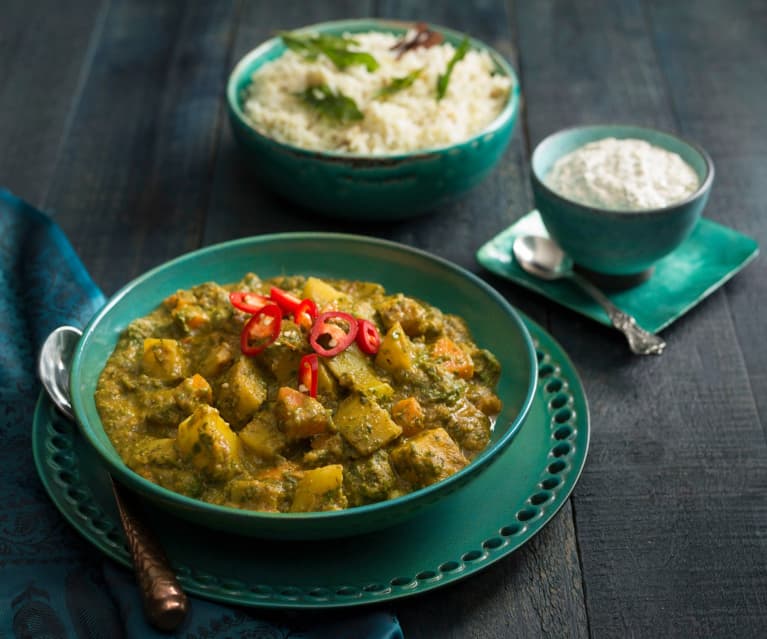 Sabji (vegetable) curry