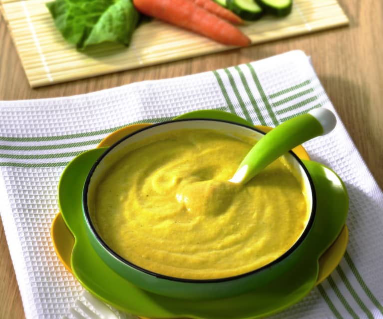 Crema de verduras súper suave con thermomix - Receta Petitchef