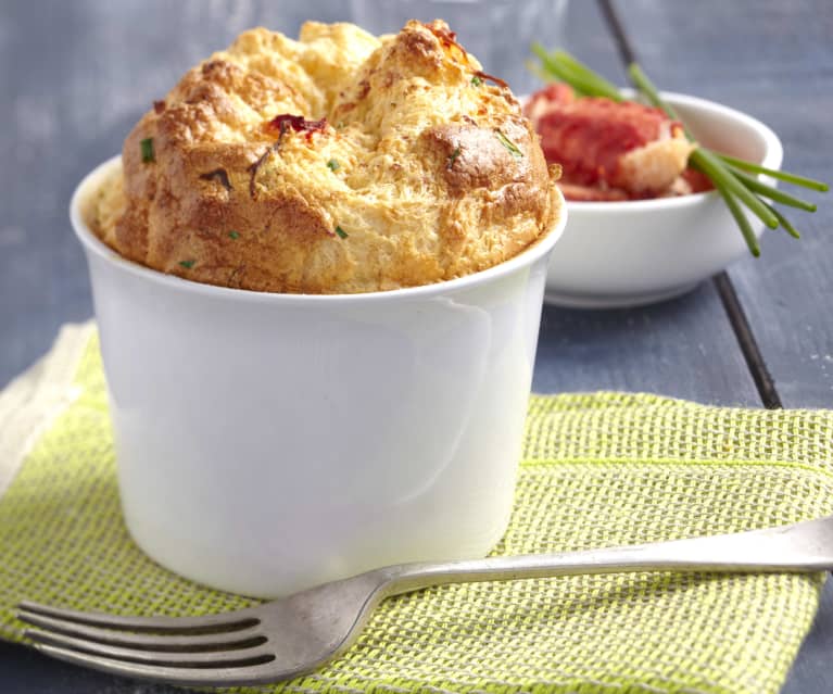 Soufflé de crabe aux fines herbes