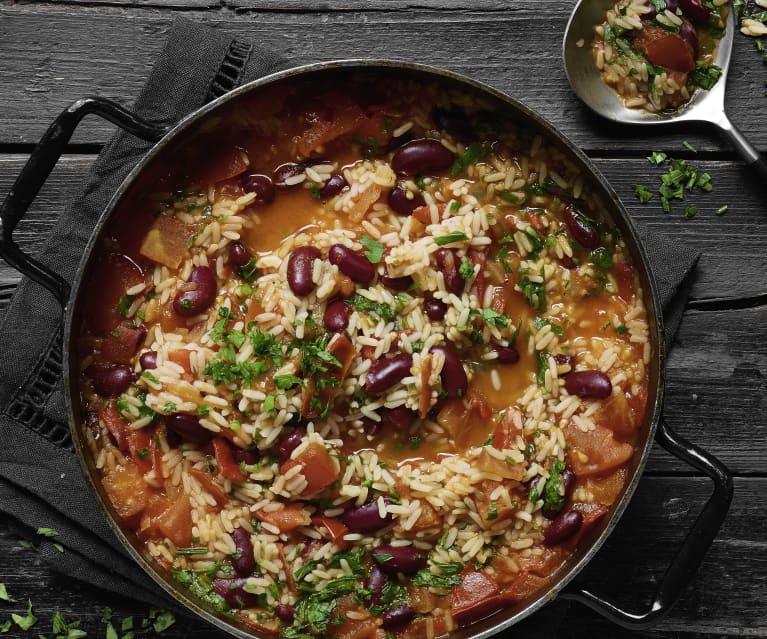 One pot de riz à la tomate