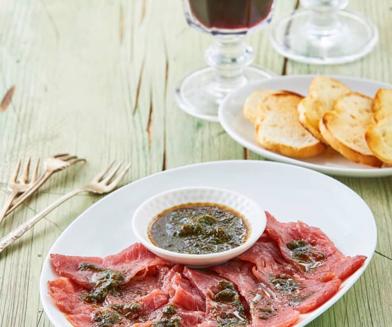 Tiradito de cecina - Cookidoo® – a plataforma oficial de receitas