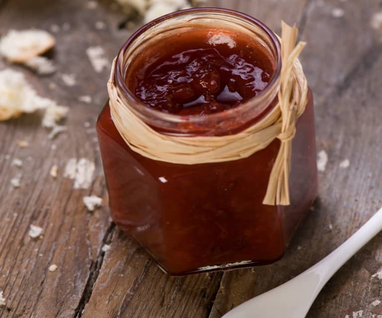 Rhubarb and Strawberry Jam