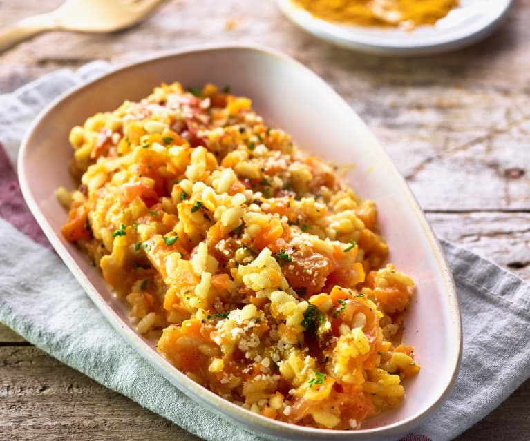 Curry-Möhren-Risotto