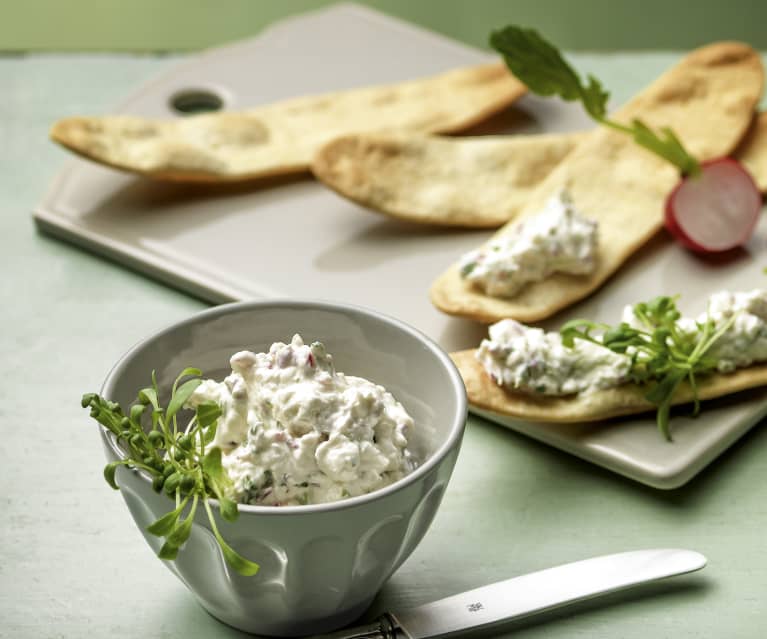 Cream Cheese Spread with Radishes