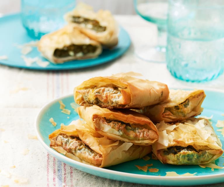 Spanakopitas à la feta et à l'aneth