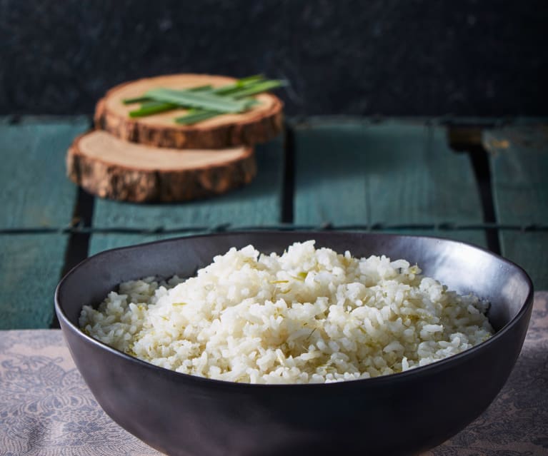 Arroz jazmín de cocción en microondas