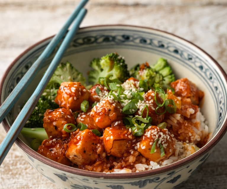 Knuspriger koreanischer Tofu