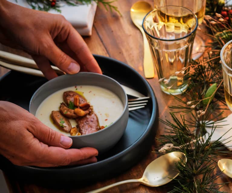 Velouté de choux discount fleur au thermomix